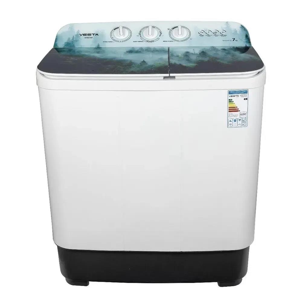 Изображение Активаторная стиральная машина VESTA WMG 70P Nature 01 (7 кг/белый)