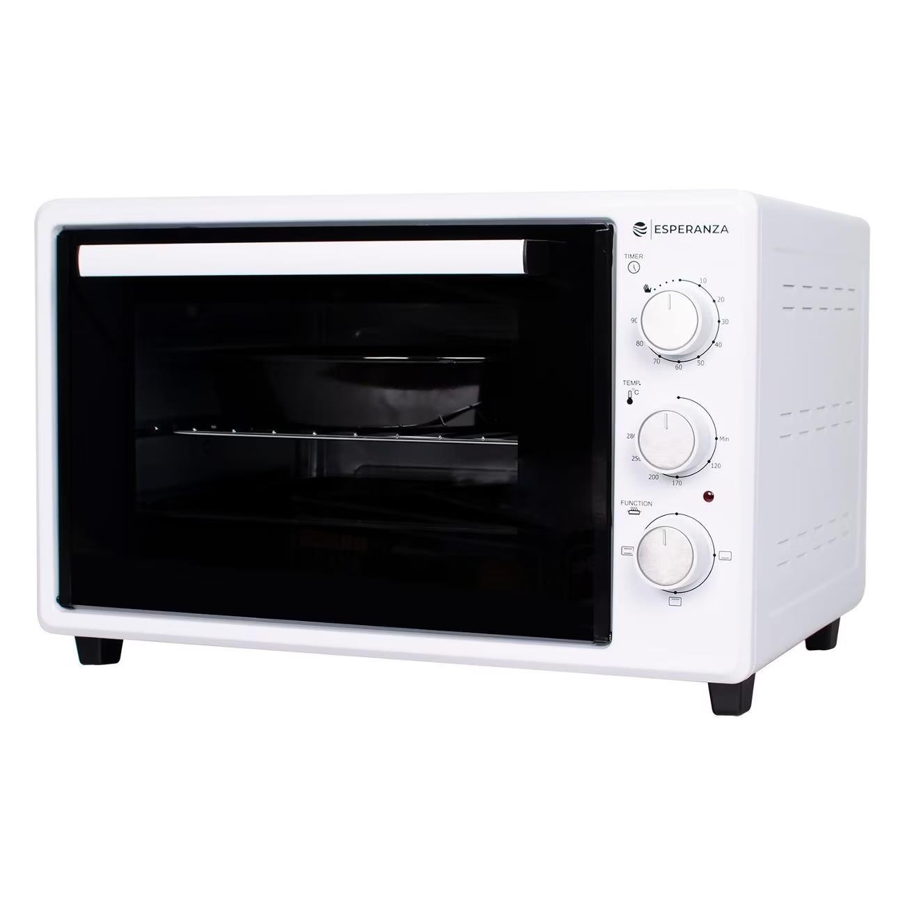 Изображение Электропечь Esperanza TO-38 W (38 л /1418 Вт /белый)