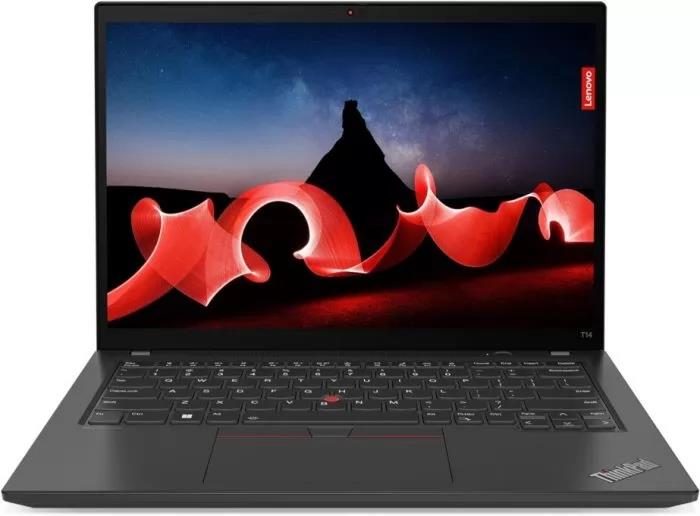 Изображение Ноутбук Lenovo ThinkPad T14 Gen 4 (Intel 1335U 1300 МГц/ SSD 512 ГБ  /RAM 16 ГБ/ 14" 1920x1200/VGA встроенная/ Windows 11 Pro) (21HD007GRT)