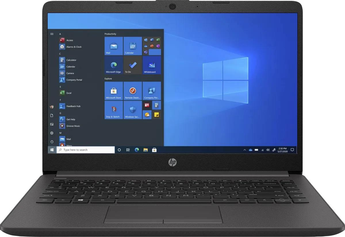 Изображение Ноутбук HP 240 G8 (Intel 1035G1 1000 МГц/ SSD 256 ГБ  /RAM 8 ГБ/ 14" 1920x1080/VGA встроенная/ Windows 10 Home) (43W62EA)