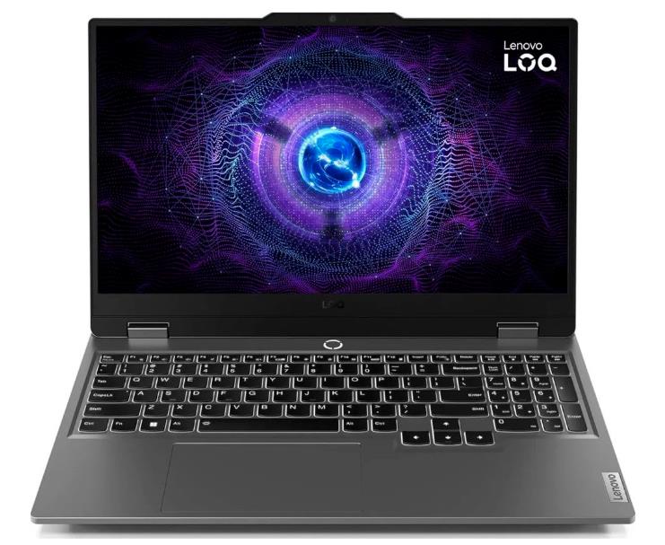 Изображение Ноутбук Lenovo LOQ 15IAX9 (Intel 12450H 2400 МГц/ SSD 512 ГБ  /RAM 12 ГБ/ 15.6" 1920x1080/VGA дискретная/ Без ОС) (83GS0088PS)