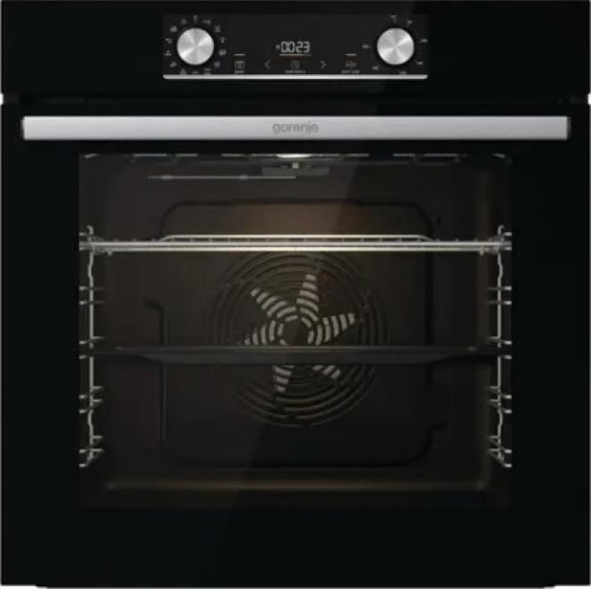 Изображение Духовой шкаф Gorenje BOX6737E01BG (77 л , чёрный, серебристый)