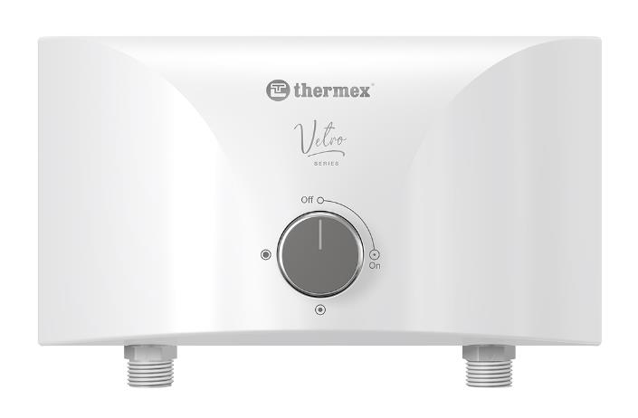 Изображение Водонагреватель проточный (электрический) Thermex Vetro 5500 combi