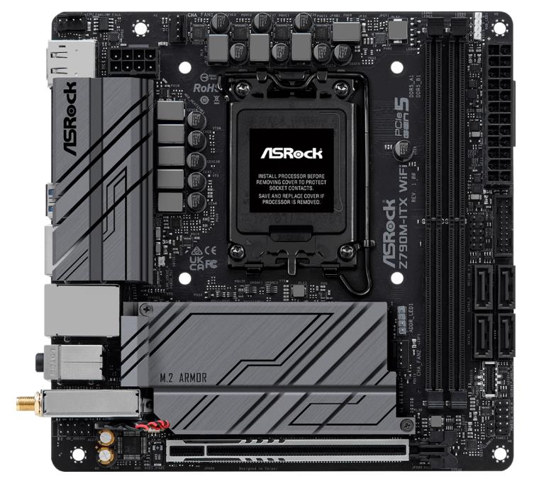 Изображение Материнская плата LGA 1700 ASRock Z790M-ITX WIFI