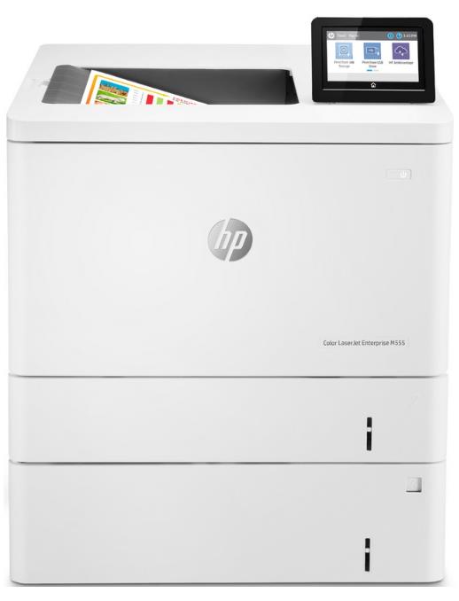 Изображение Принтер HP LaserJet Enterprise M555x (A4, цветная, лазерная, 38 стр/мин)