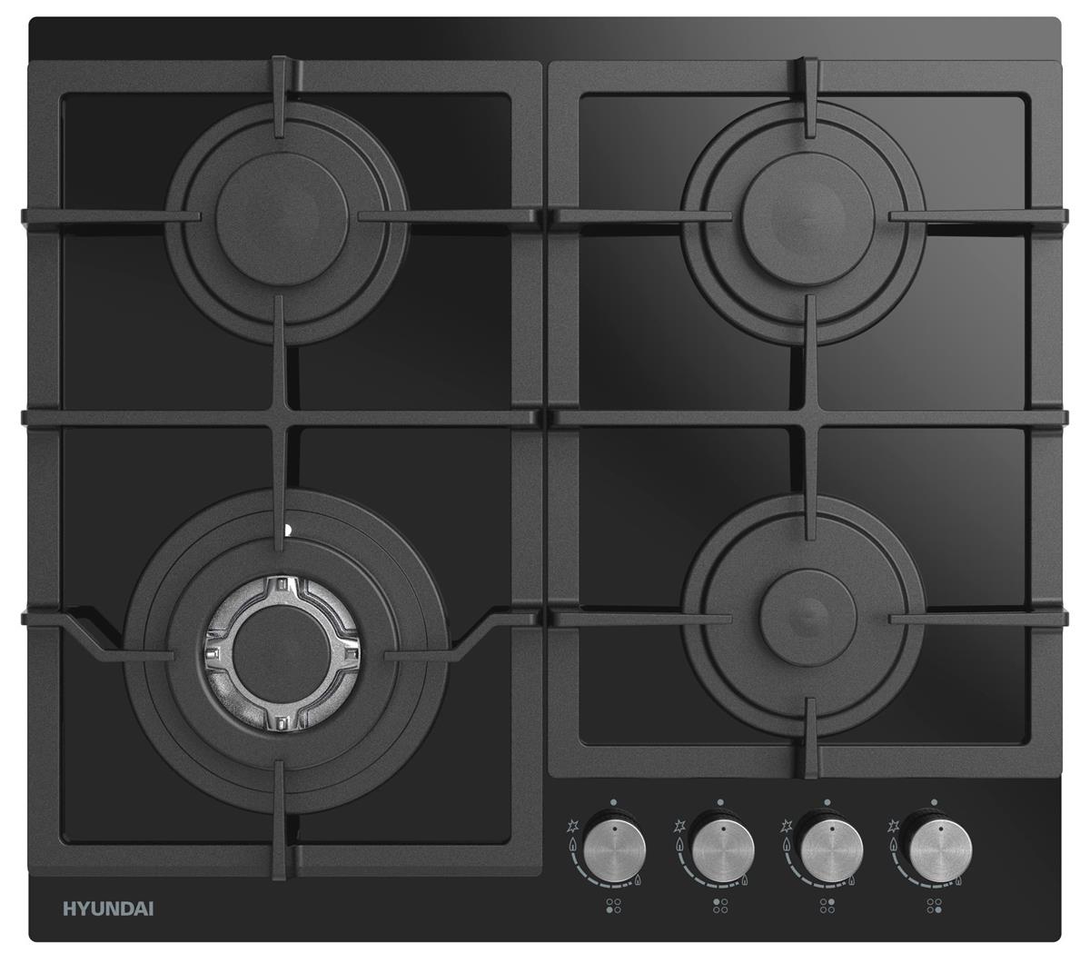 Изображение Варочная панель Hyundai HHG 6436 BG (черный)
