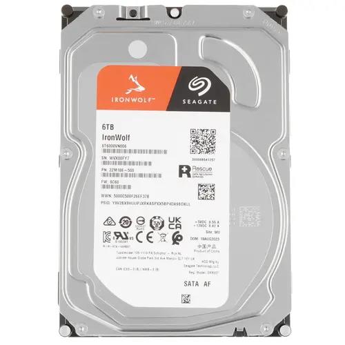 Изображение Жесткий диск 3.5" 6000 ГБ Seagate IronWolf, 5400 rpm, 256 МБ