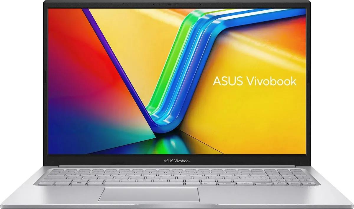 Изображение Ноутбук Asus Vivobook 15 X1504VA-BQ895 (Intel 120U 1400 МГц/ SSD 512 ГБ  /RAM 16 ГБ/ 15.6" 1920x1080/VGA встроенная/ DOS) (90NB13Y2-M00880)