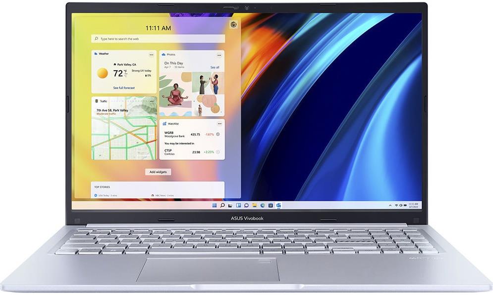 Изображение Ноутбук Asus VivoBook 15 X1502ZA-BQ2005 (Intel 12700H 2300 МГц/ SSD 512 ГБ  /RAM 16 ГБ/ 15.6" 1920x1080/VGA встроенная/ Без ОС) (90NB0VX2-M037D0)