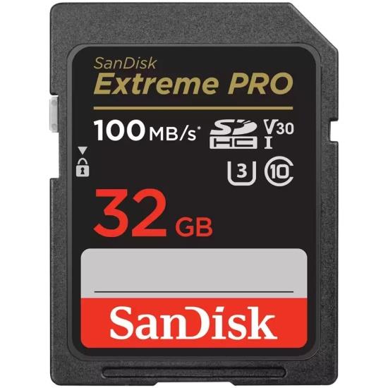 Изображение Карта памяти SanDisk SDHC Extreme Pro Class 10 32 Гб  SDSDXXO-032G-GN4IN