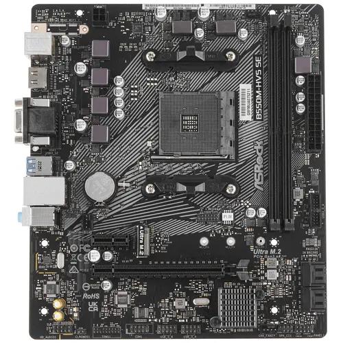 Изображение Материнская плата AM4 ASRock B550M-HVS SE