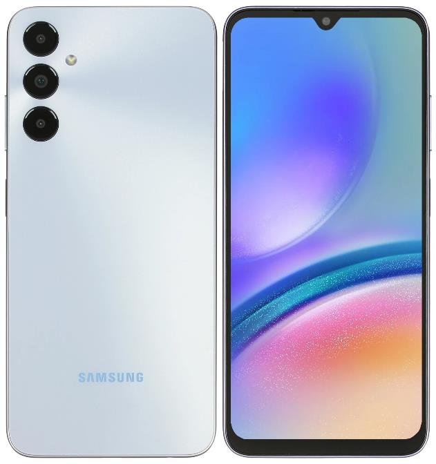 Изображение Смартфон Samsung Galaxy A05s (64 Гб/4 Гб) серебристый