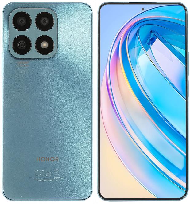 Изображение Смартфон HONOR X8a (128 Гб/6 Гб) голубой