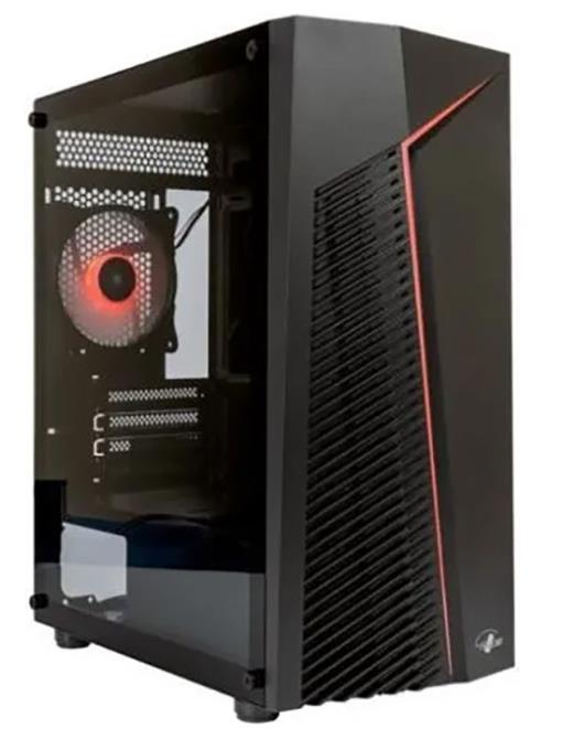 Изображение Корпус Eurocase M202 ARGB (mATX, Mini-ITX, черный, без БП)/(00-01003412)