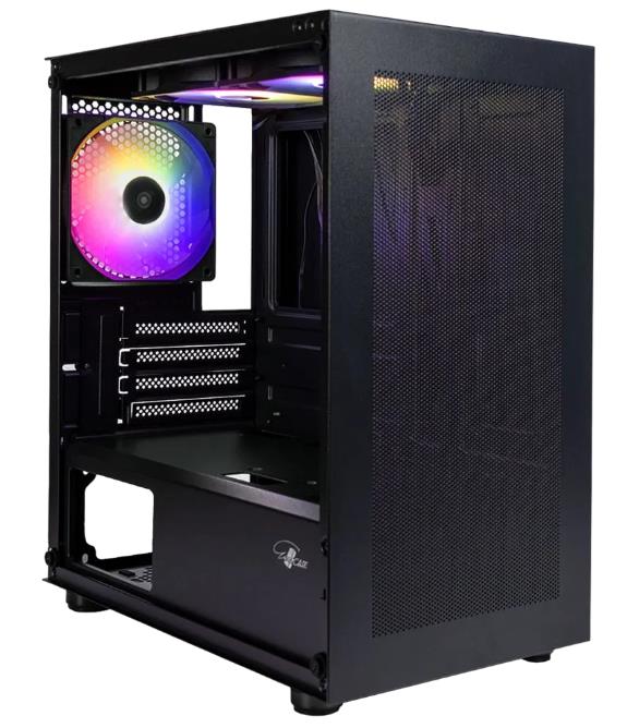 Изображение Корпус Eurocase M09 ARGB (mATX, Mini-ITX, черный, без БП)/(00-01064074)