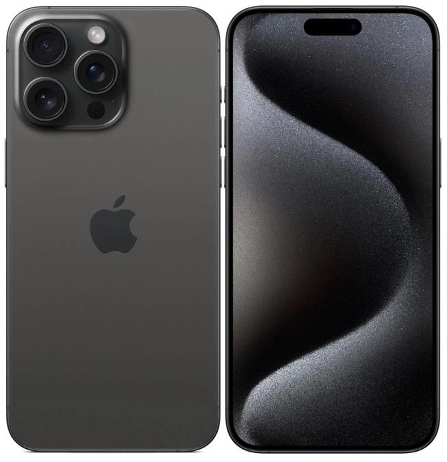 Изображение Смартфон Apple iPhone 15 Pro Max A3108 (512 Гб/8 Гб) черный