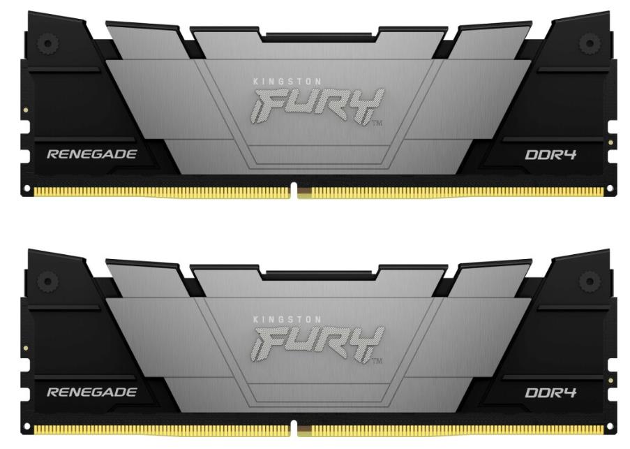 Изображение Оперативная память 2х8 GB DDR4 Kingston Fury Renegade Black (36800 МБ/с, 4600 МГц, CL19)