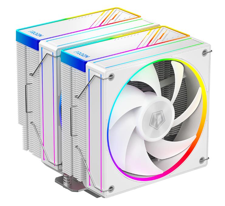 Изображение Кулер для процессора ID-Cooling FROZN A620 ARGB WHITE (AM4, LGA1150/1151/1155/S1156, LGA 1200, LGA 1700, AM5)2 шт