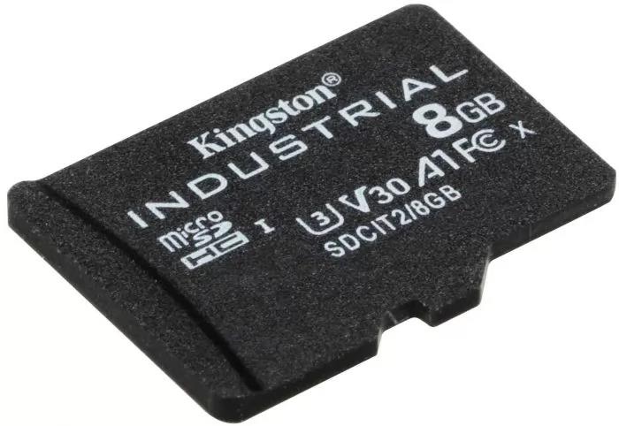 Изображение Карта памяти Kingston MicroSDHC Industrial Class 10 8 Гб  SDCIT2/8GBSP