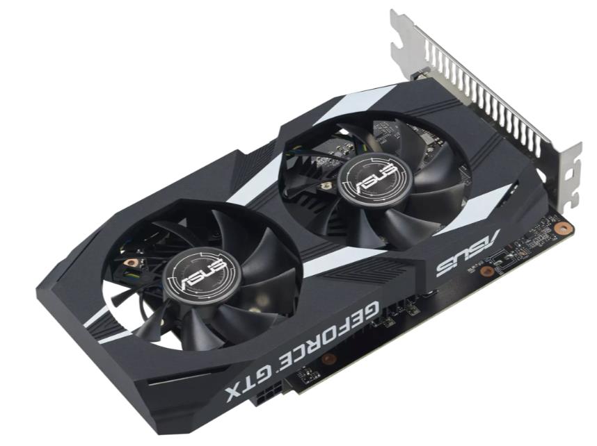 Изображение Видеокарта Asus Nvidia GeForce GTX 1650 4Gb 4 Гб (NVIDIA GeForce GTX 1650, GDDR6)/(90YV0EZE-M0NA00)