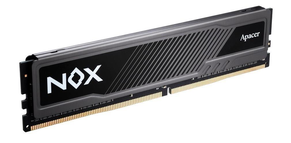 Изображение Оперативная память 8 GB DDR4 Apacer NOX Black (25600 МБ/с, 3600 МГц, CL18)