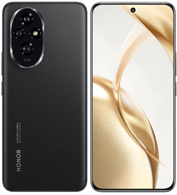 Изображение Смартфон HONOR 200 (256 Гб/8 Гб) черный