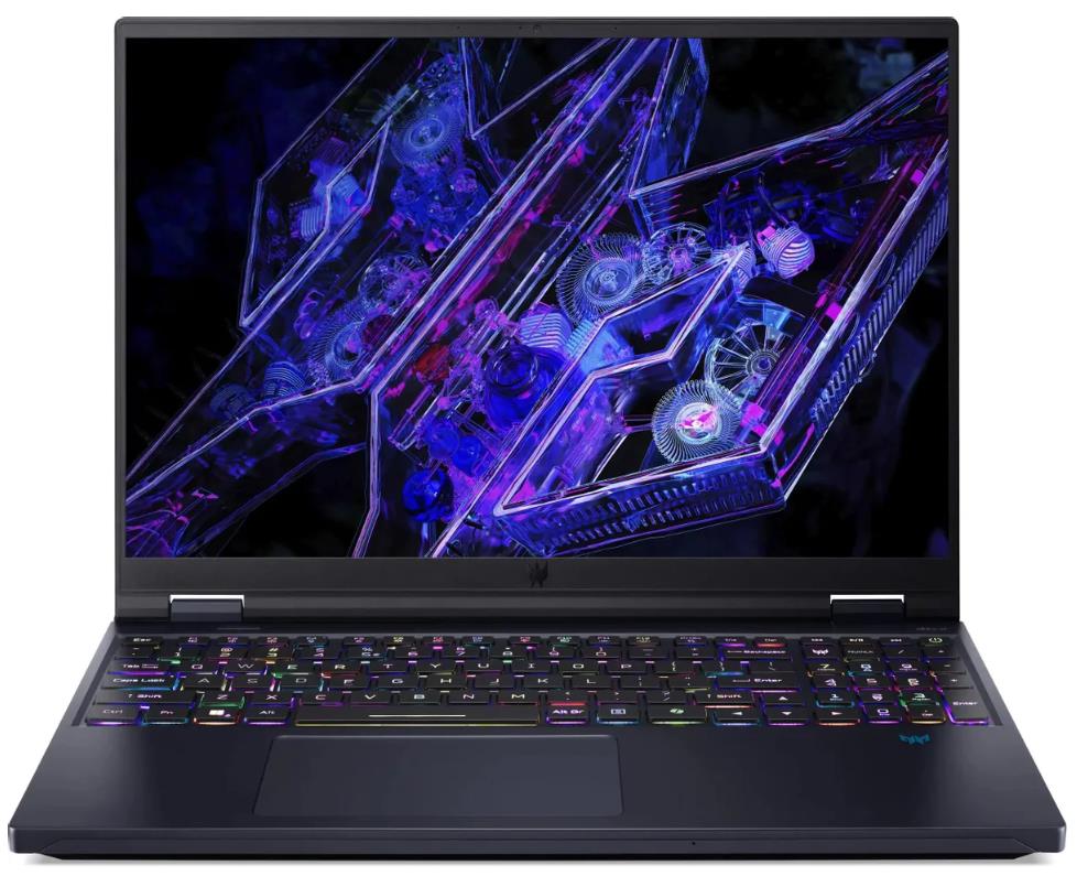 Изображение Ноутбук Acer Predator Helios 16 PH16-72-90W0 (Intel 14900HX 2200 МГц/ SSD 2048 ГБ  /RAM 32 ГБ/ 16" 2560x1600/VGA дискретная/ Windows 11 Home) (NH.QNZCD.001)