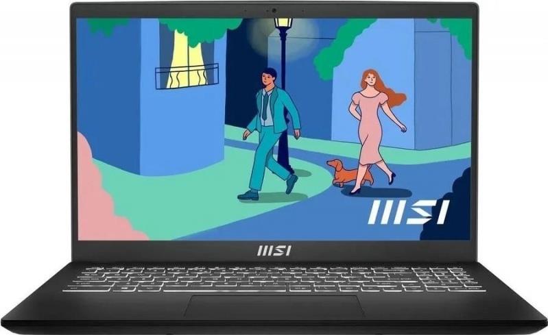 Изображение Ноутбук MSI Modern 15 B13M (Intel 1335U 1300 МГц/ SSD 512 ГБ  /RAM 16 ГБ/ 15.6" 1920x1080/VGA встроенная/ Windows 11 Pro) (9S7-15H112-870)