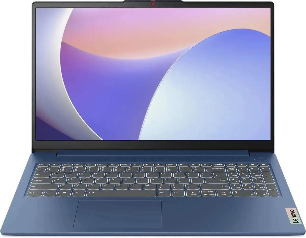 Изображение Ноутбук Lenovo IdeaPad Slim 3 15IAH8 (Intel 12450H 2000 МГц/ SSD 512 ГБ  /RAM 8 ГБ/ 15.6" 1920x1080/VGA встроенная/ Без ОС) (83ER0033RM)