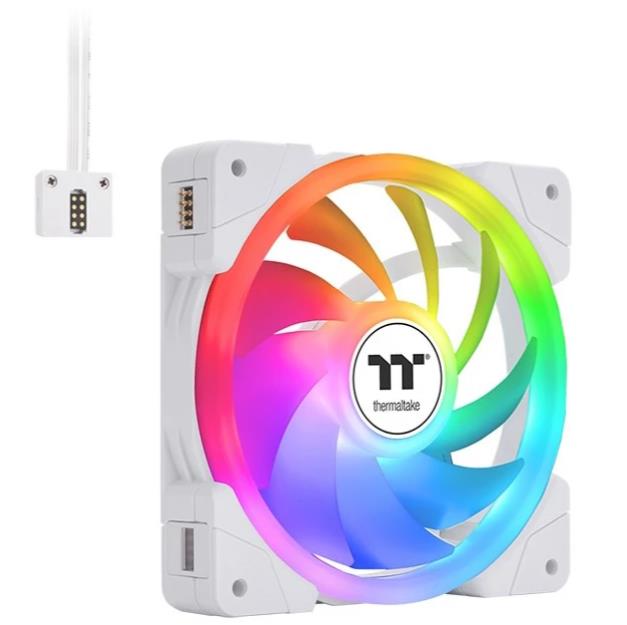 Изображение Вентилятор Thermaltake Swafan EX12 ARGB Sync Fan White (2000 об/мин , 120x120x25 мм,4-pin PWM)