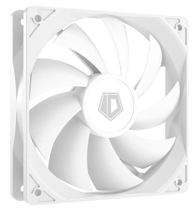 Изображение Вентилятор ID-Cooling FL-12025 WHITE (1250 об/мин , 120x120x25 мм,3-pin)