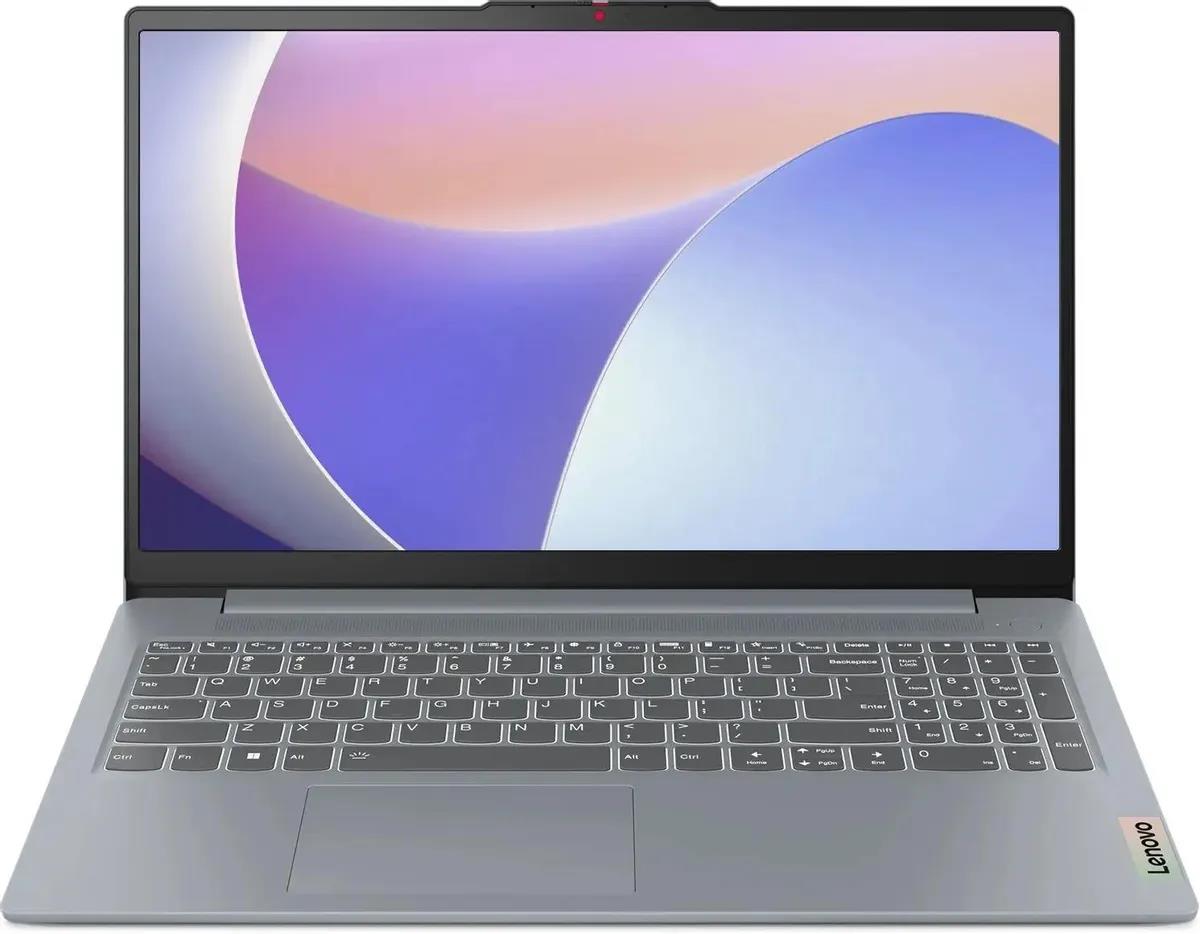 Изображение Ноутбук Lenovo IdeaPad Slim 3 15IRH8 (Intel 13420H 2100 МГц/ SSD 512 ГБ  /RAM 8 ГБ/ 15.6" 1920x1080/VGA встроенная/ Без ОС) (83EM007LPS)