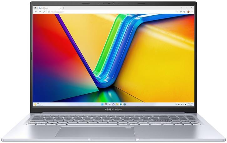 Изображение Ноутбук Asus Vivobook 16X M3604YA-MB257 (AMD 7430U 2300 МГц/ SSD 512 ГБ  /RAM 16 ГБ/ 16" 1920x1200/VGA встроенная/ Без ОС) (90NB11A2-M00BS0)