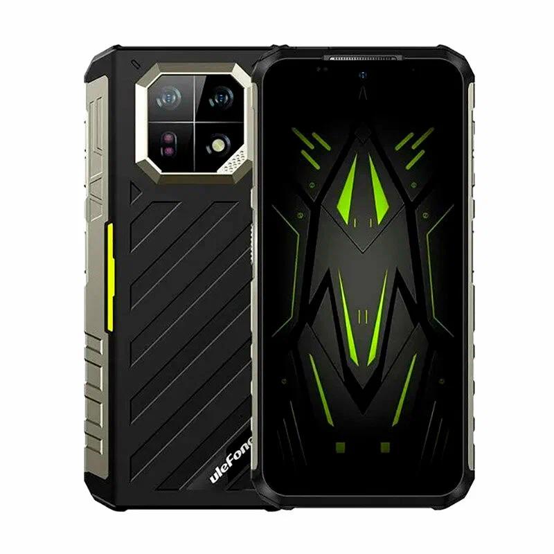 Изображение Смартфон Ulefone Armor 22 (256 Гб/8 Гб) зеленый, черный