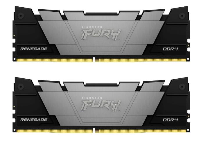 Изображение Оперативная память 2х8 GB DDR4 Kingston Fury Renegade Black (34100 МБ/с, 4266 МГц, CL19)