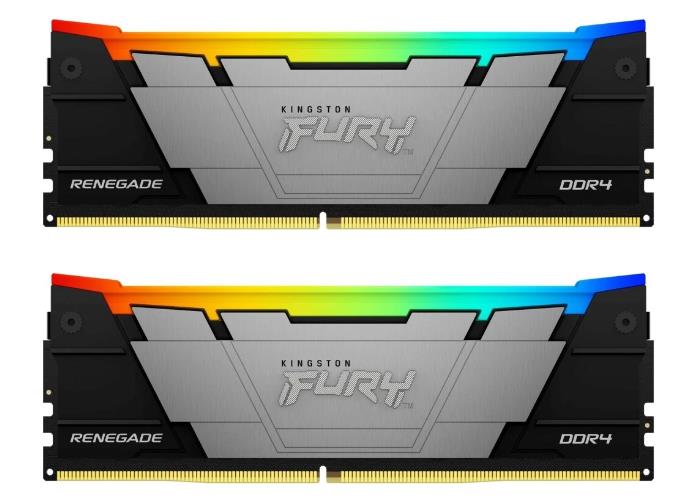 Изображение Оперативная память 2х8 GB DDR4 Kingston Fury Renegade RGB (36800 МБ/с, 4600 МГц, CL19)