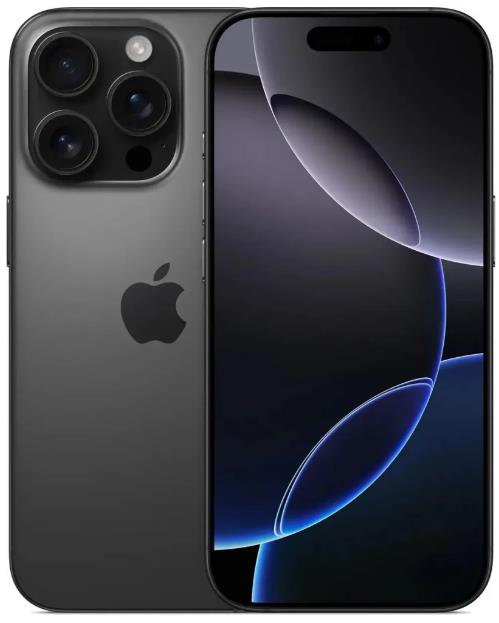 Изображение Смартфон Apple iPhone 16 Pro A3292 (128 Гб/8 Гб) черный