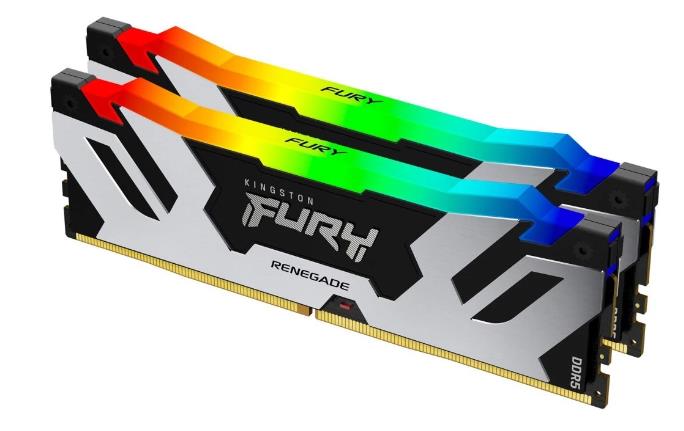 Изображение Оперативная память 2x32 GB DDR5 Kingston Fury Renegade RGB (51200 Мб/с, 6400 МГц, CL32)