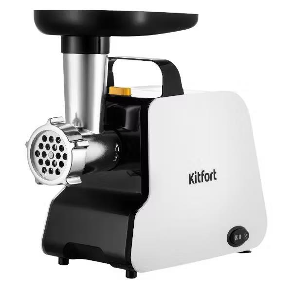 Изображение Мясорубка Kitfort КТ-2117 (300 Вт /1,2 кг/мин/белый, черный)