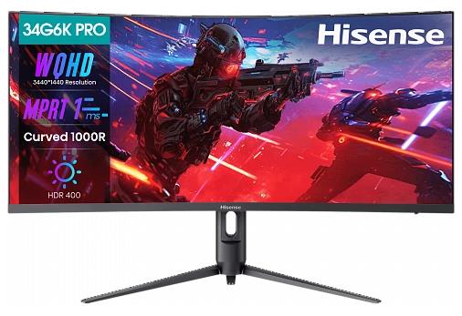 Изображение Монитор Hisense 34G6K-PRO (34 "/3440x1440/TFT *VA)