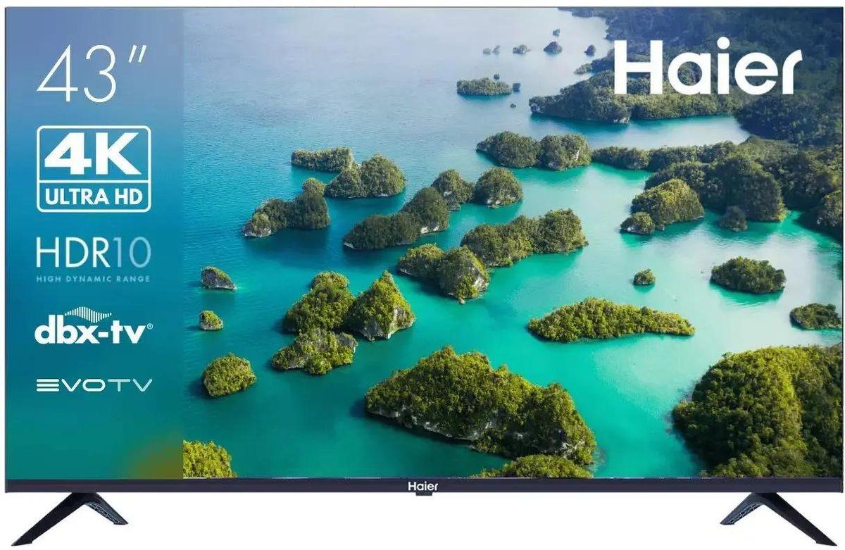 Изображение Телевизор Haier 43 Smart TV S2 43" HDR, 4K Ultra HD Smart TV черный