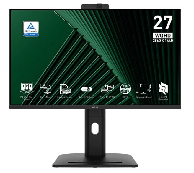 Изображение Монитор MSI PRO MP275QPDG (27 "/2560x1440/TFT IPS)