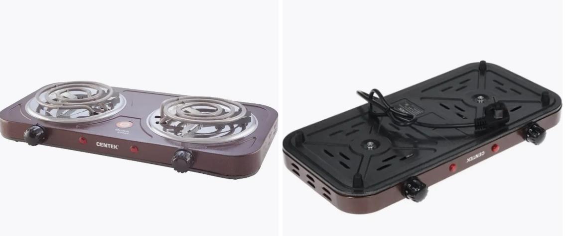 Изображение Плита настольная CENTEK CT-1509 SIBERIA (электрическая, металл, )