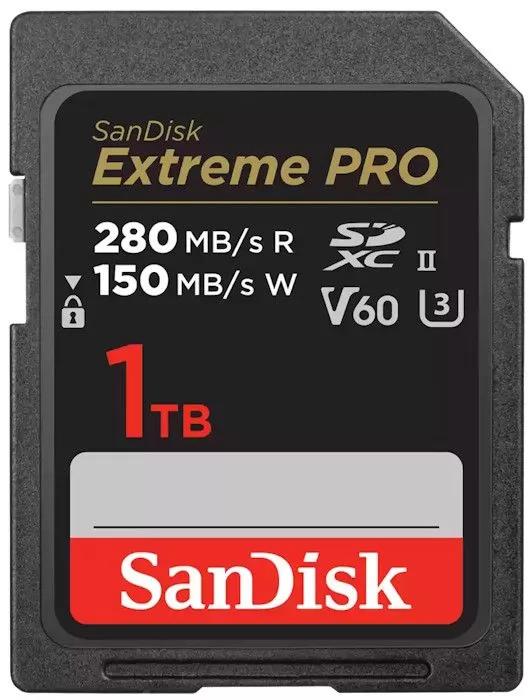 Изображение Карта памяти SanDisk SDXC Video Class 60 1024 Гб  SDSDXEP-1T00-GN4IN