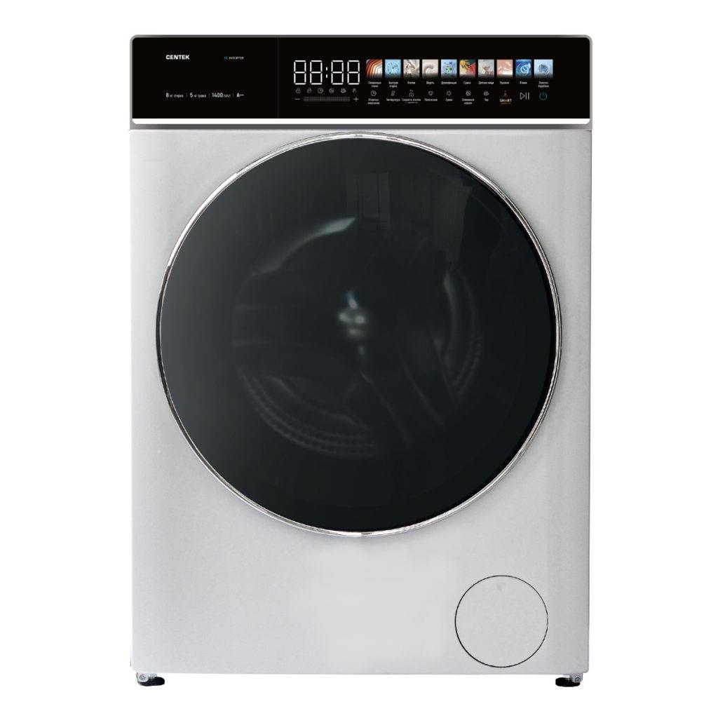 Изображение Стиральная машина CENTEK CT-1944, белый (фронтальная, 8 кг, 1400 об/мин )
