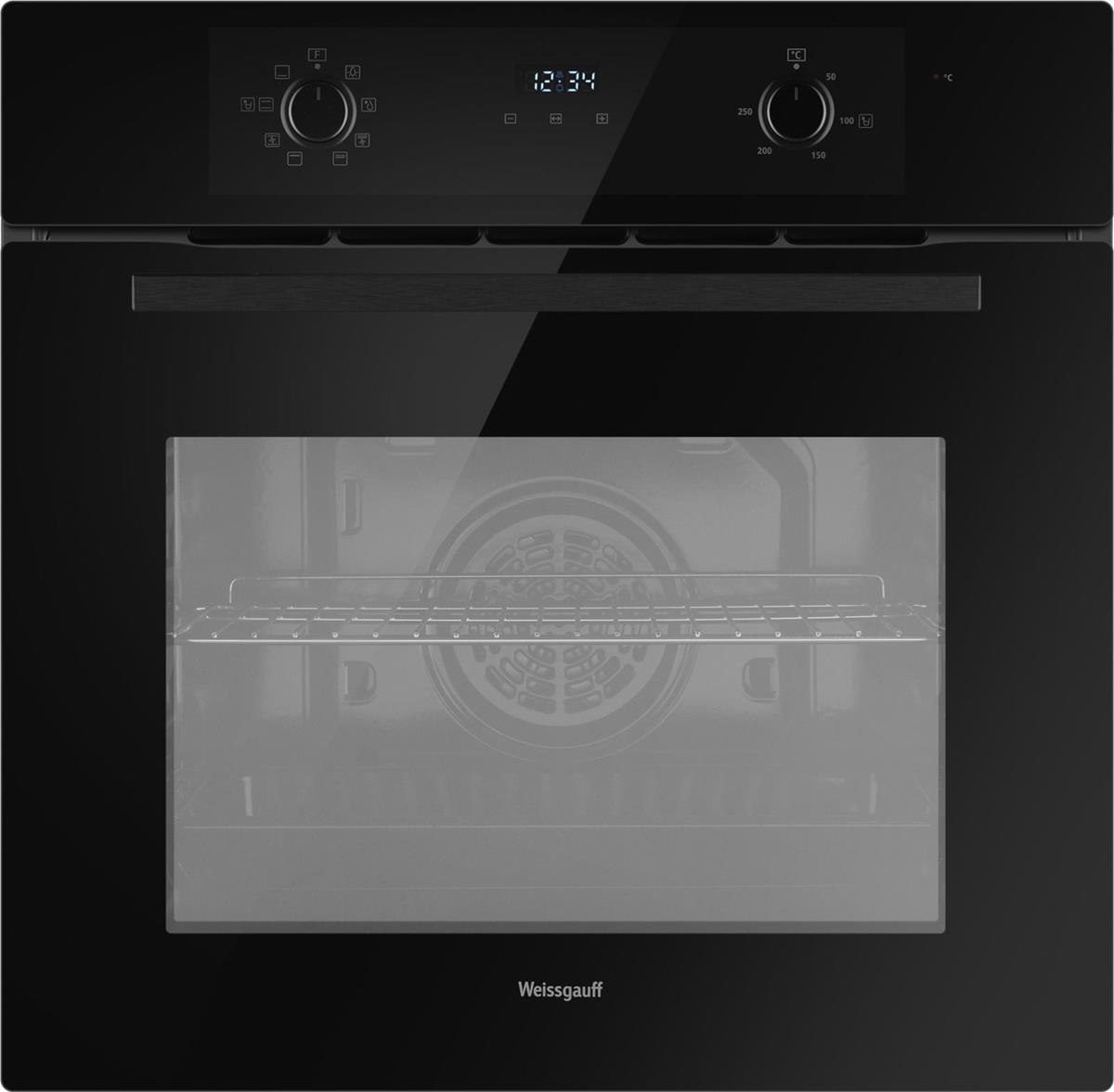 Изображение Духовой шкаф Weissgauff EOM 388 PDB Steam Clean (65 л , чёрный)