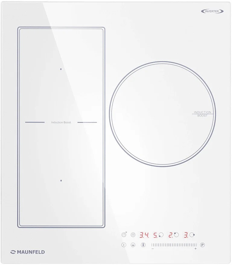 Изображение Варочная панель MAUNFELD CVI453SBWH Inverter (белый)