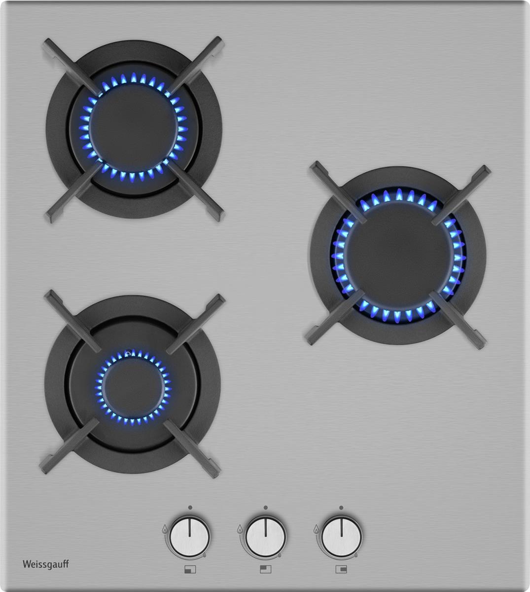 Изображение Варочная панель Weissgauff HGG 430 XRV (нержавеющая сталь)