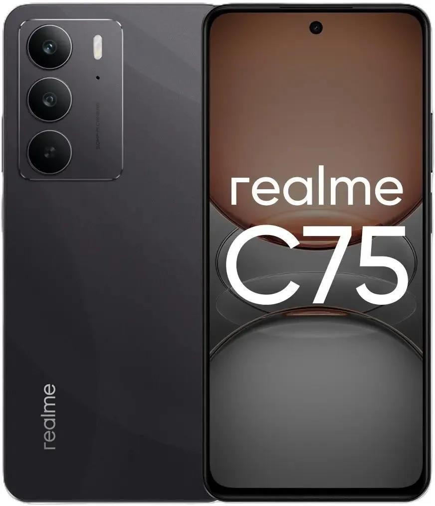 Изображение Смартфон Realme C75 (256 Гб/8 Гб) черный