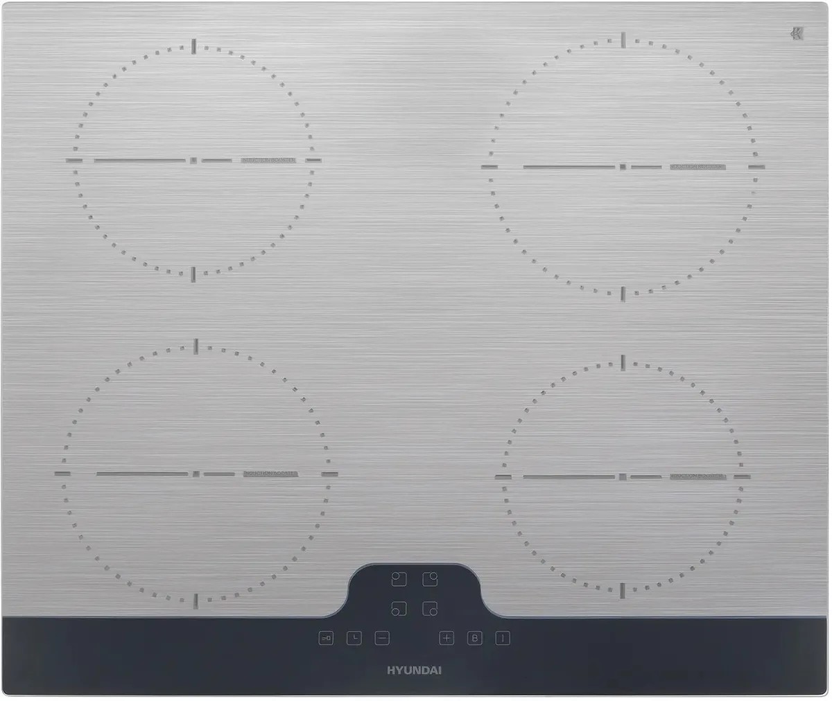 Изображение Варочная панель Hyundai HHI 6772 GR (серебристый)